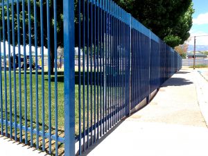 Custom Finish Park Metal Fence