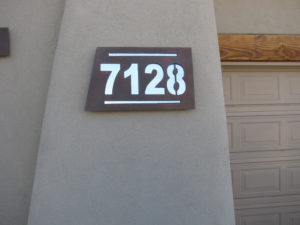 Custom Finish Metal Residential Address