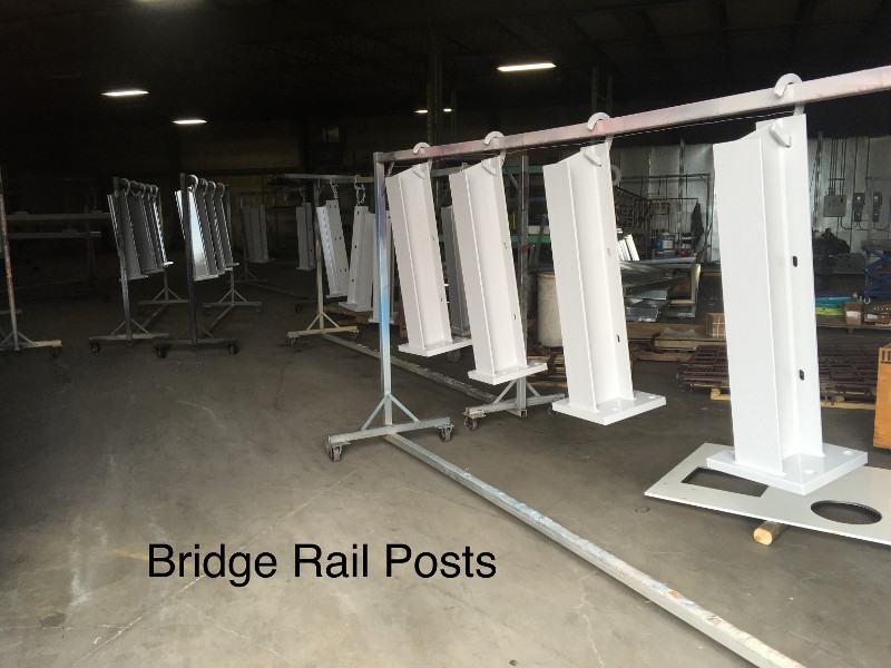 NM DOT Bridge Rail Posts